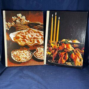 Southern Living Deep South & Seafood Cookbooks Hardcover Set